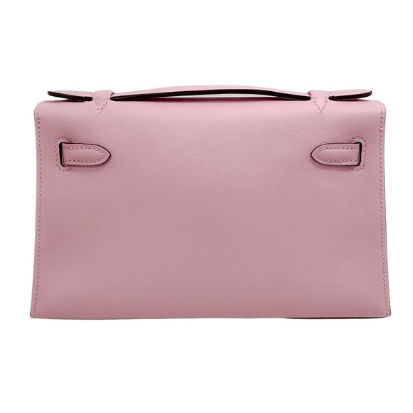 Hermes Pink Leather 2021 Kelly Pouchette - Picture 3 of 9